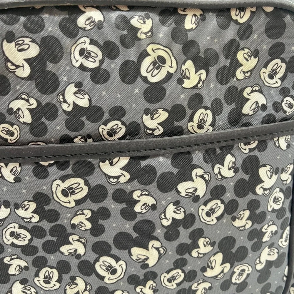 Disney Baby Mickey Mouse Diaper Bag Backpack Grey Black Red Stroller Straps